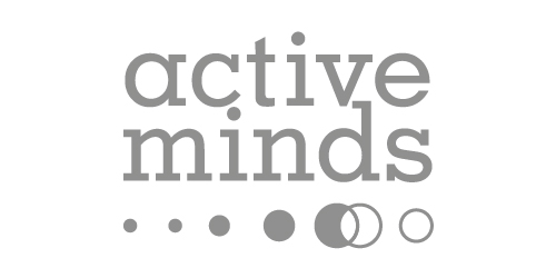 Active Minds is focused on promoting and providing an open dialogue for mental health in teenagers and young adults.